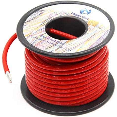 Crazy Deals 1/0 Gauge 1/0 AWG 25 Feet Black + 25 Feet Red Welding Battery Pure Copper Flexible Cable Wire - Car, Inverter, RV, Solar