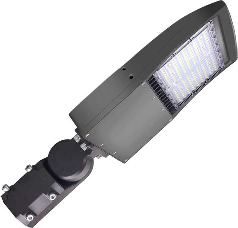 100W LED Shoebox Street Lighting - OSTEK LED Parking Lot Pole Lights, IP66 14000LM Commercial Area Road Lighting 5000K UL