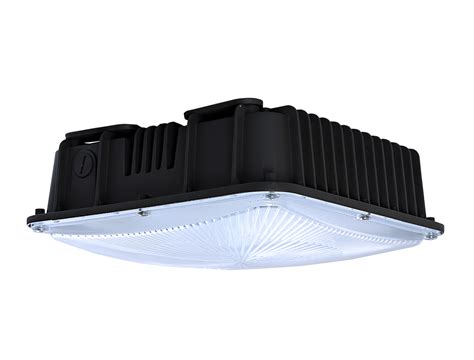 100W LED Canopy Light Parking Garage Light with Junction Box, 5000K Carport Light (400-500W HPS/HID Replacement) 15,000 Lumens Outdoor Waterproof for Warehouse Gas Station Underpass Shop Lighting