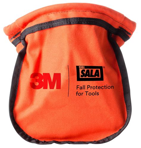 3M DBI-SALA Fall Protection For Tools,1500119,Small Parts Pouch Makes It Nearly Impossible For Objects To Fall Out,No Opening/Closing Necessary, Canvas Black - PCH-PARTS-CB