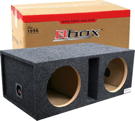 BBox E12DV Dual 12" Vented Carpeted Subwoofer Enclosure