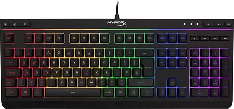 HyperX Alloy Core RGB Membrane Gaming Keyboard (QWERTY UK Layout) (English Keyboard HX-KB5ME2-UK)