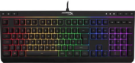 HyperX Alloy Core RGB Membrane Gaming Keyboard (QWERTY UK Layout) (English Keyboard HX-KB5ME2-UK)