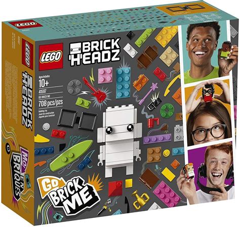 Up To 40% OFF LEGO BrickHeadz Go Brick Me 41597 Building Kit (708 Piece)