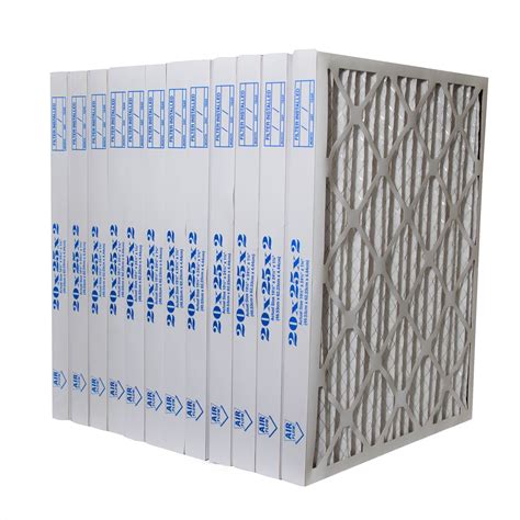 Nordic Pure 20x25x2 MERV 8 Pleated AC Furnace Air Filters 3 Pack