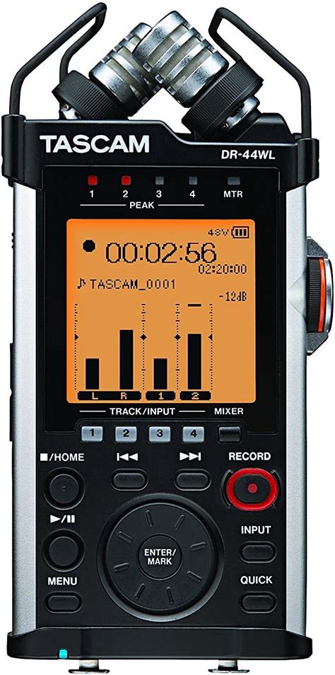 Tascam DR-44WL Handheld Portable Audio Recorder with WiFi